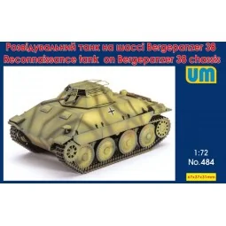 Reconnaissance tank on Bergepanzer 38 chassis, 1/72 - Unimodels UM484