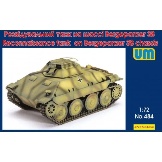 Reconnaissance tank on Bergepanzer 38 chassis - Unimodels UM484