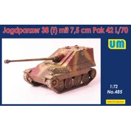 Jagdpanzer 38(t) mit 7.5cm Pak 42 L/70, 1/72 - Unimodels UM485