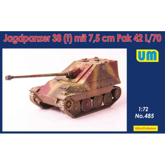 Jagdpanzer 38(t) mit 7.5cm Pak 42 L/70 - Unimodels UM485