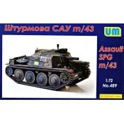 m/43 assault self-propelled gun, 1/72 - Unimodels UM489