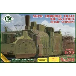 NKVD armored train No.56 early (basic version) - Unimodels UMT701