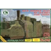 NKVD armored train No.56 early (basic version), 1/72 - Unimodels UM... NKVD armored train No.56 early (basic version), 1/72 - Unimodels UM...