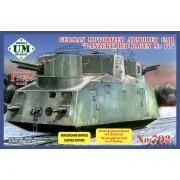 Panzertribwagen No.17 German motorized armored car, 1/72 - Unimodel...