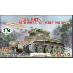 RBT-7 tank with rocket launcher for RS-132, 1/72 - Unimodels UMT703