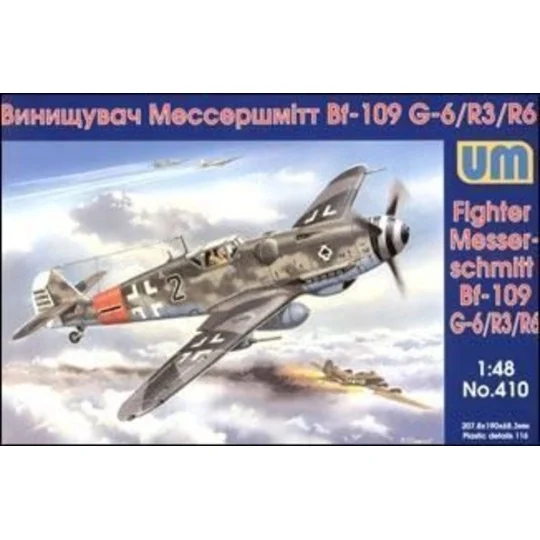 Messerschmitt Bf 109G-6/R3/R6 - Unimodels UM410