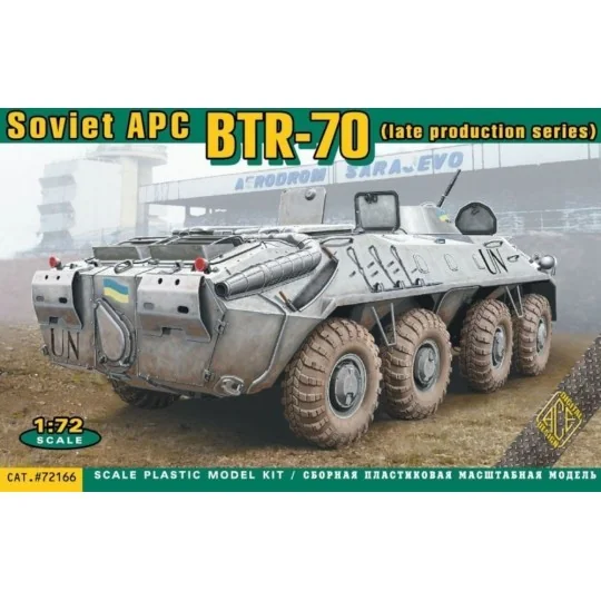BTR-70 Soviet armored personnel carrier late prod. - ACE ACE72166