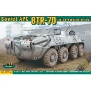 BTR-70 Soviet armored personnel carrier late prod., 1/72 - ACE ACE7...