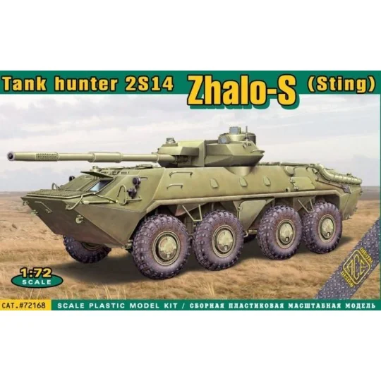 2S14´Zhalo-S (Sting) tank hunter, 1/72 - ACE ACE72168 2S14´Zhalo-S (Sting) tank hunter, 1/72 - ACE ACE72168