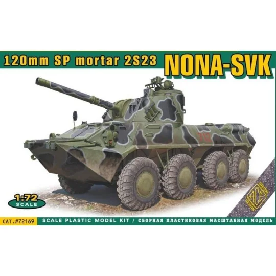 NONA-SVK 120mmm SP mortar 2S23, 1/72 - ACE ACE72169 NONA-SVK 120mmm SP mortar 2S23, 1/72 - ACE ACE72169