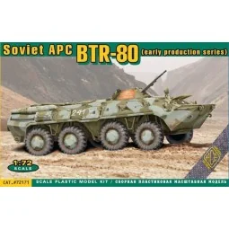 BTR-80 Soviet armored personnel carrier, early prod., 1/72 - ACE AC...