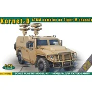Kornet-D ATGM complex on Tiger-M chassie - ACE ACE72180
