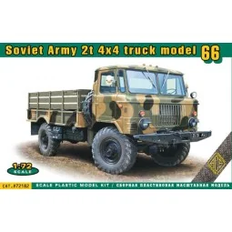 Soviet Army 2t 4x4 truck model 66 - ACE ACE72182