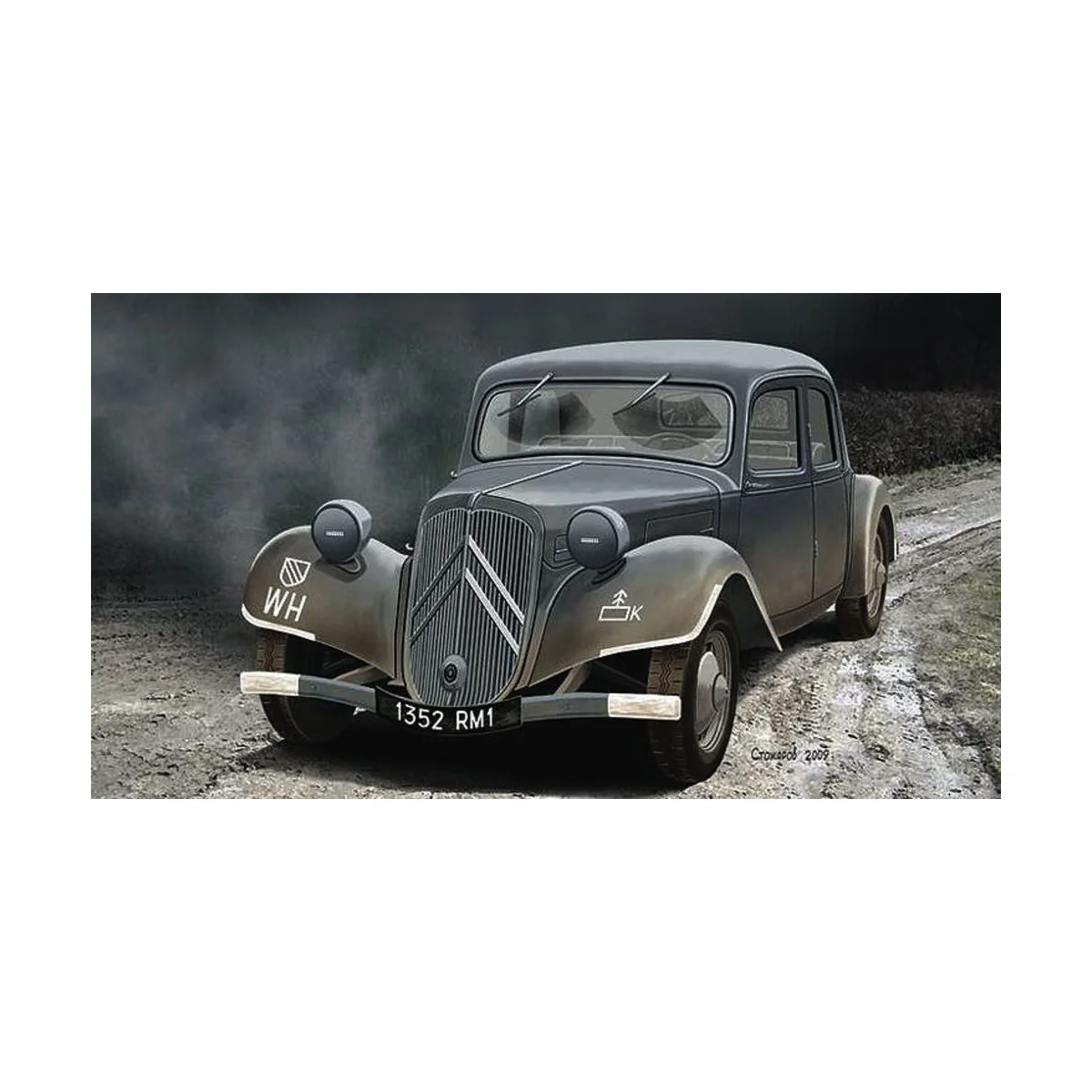 Staff Car Traction Avant 11CV, 1/72 - ACE ACE72273