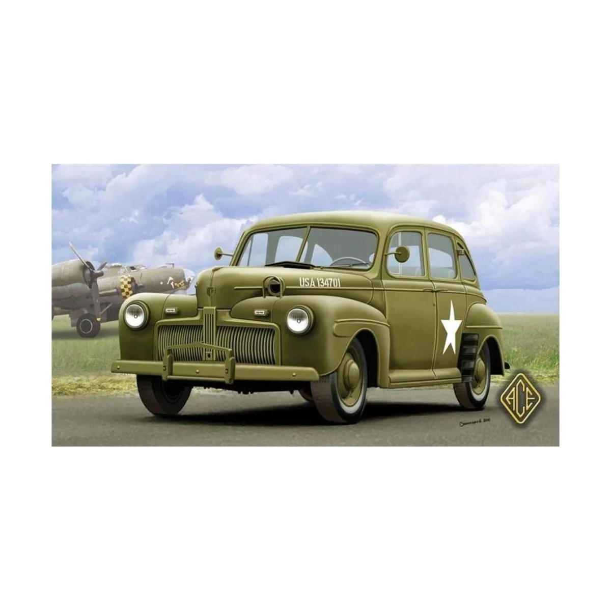 US Army Staff Car model 1942 - ACE ACE72298