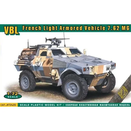 VBL French Light Armored Vehicle 7.62MG - ACE ACE72420