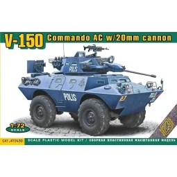 V-150 Commando AC w/20mm cannon, 1/72 - ACE ACE72430