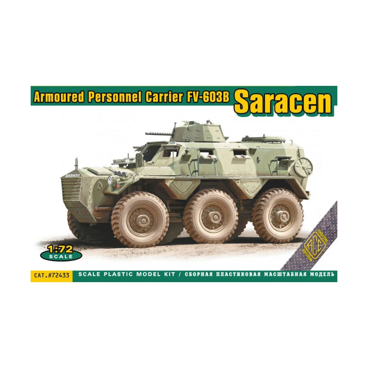 FV-603B Saracen armored personnel carrie, 1/72 - ACE ACE72433 FV-603B Saracen armored personnel carrie, 1/72 - ACE ACE72433