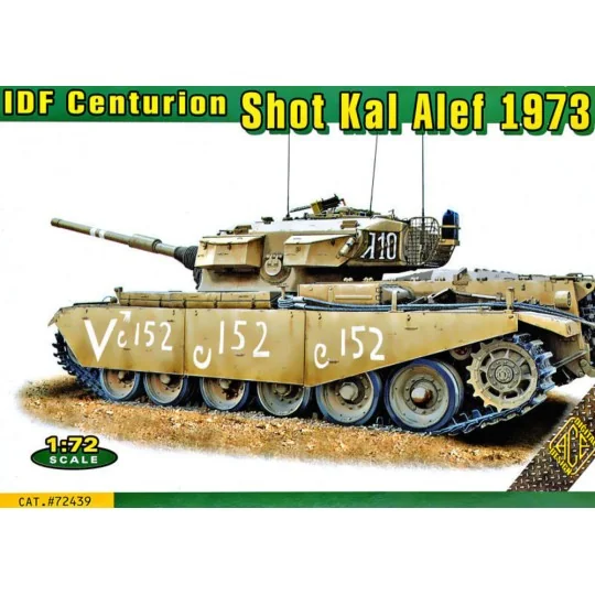 IDF Centurion Shot Kal Alef 1973, 1/72 - ACE ACE72439