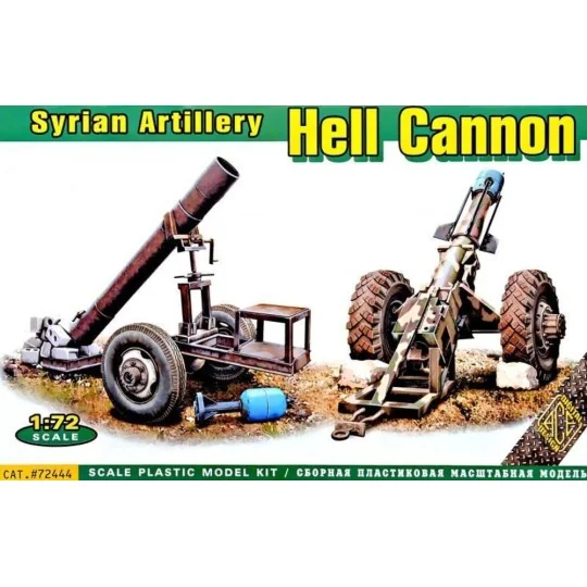 Hell Cannon Syrian Artillery, 1/72 - ACE ACE72444