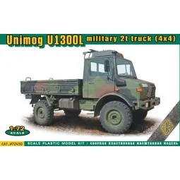Unimog U1300L 4x4 military 2t truck, 1/72 - ACE ACE72450