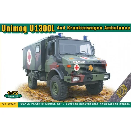 Unimog U1300L 4x4 Krankenwagen Ambulance - ACE ACE72451