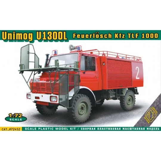 Unimog U1300L Feuerlosch Kfz TLF1000 - ACE ACE72452