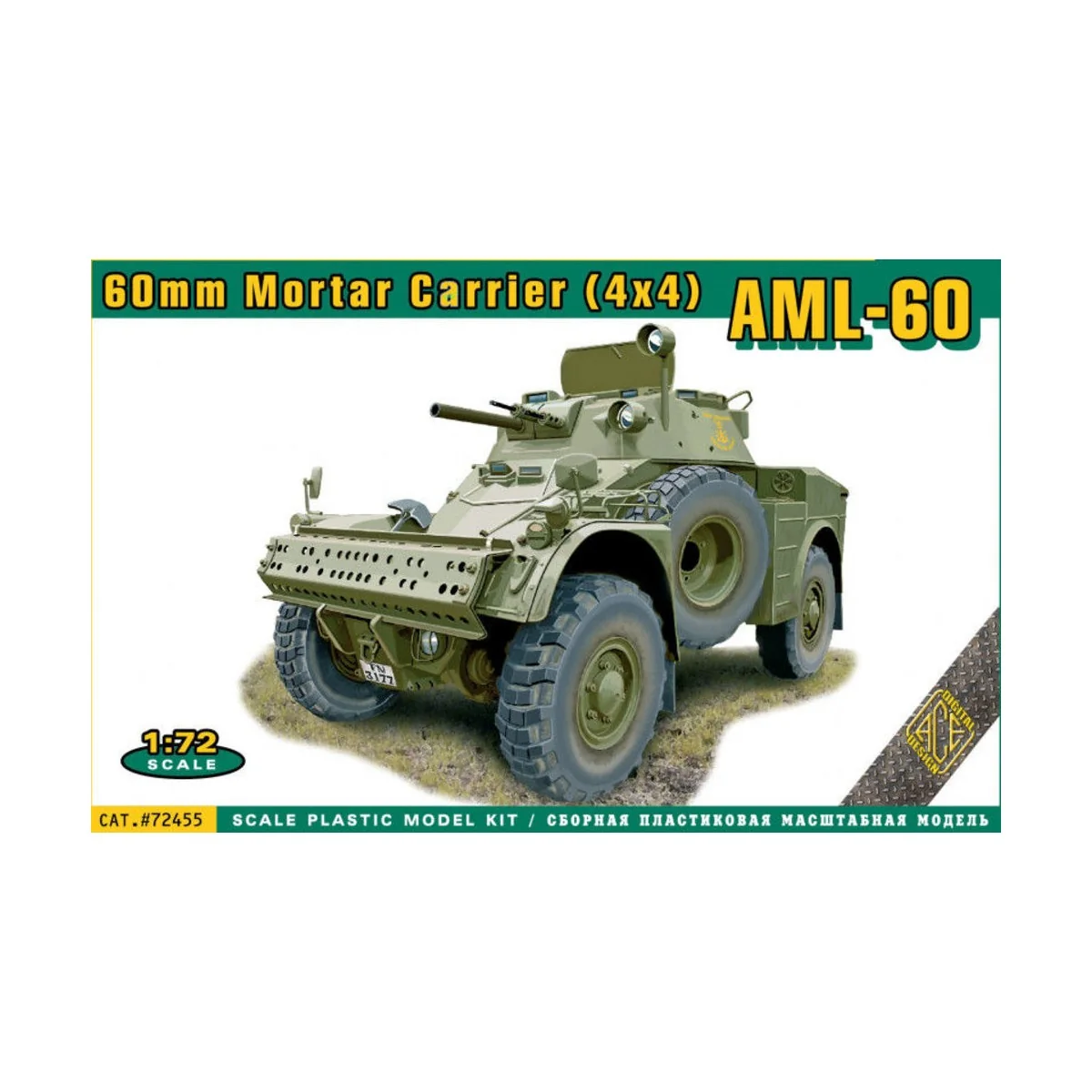 AML-60 60mm Mortar Carrier (4x4) - ACE ACE72455