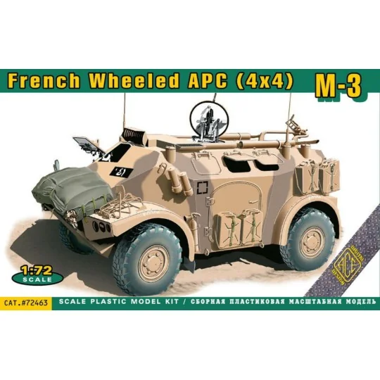 M-3 wheeled Armoured Personnel Carrier (4x4) - ACE ACE72463
