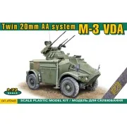 M-3 VDA Twin 20mm AA system, 1/72 - ACE ACE72465 M-3 VDA Twin 20mm AA system, 1/72 - ACE ACE72465