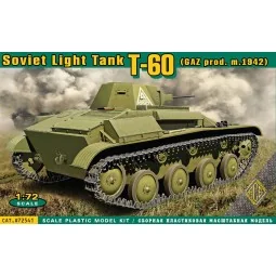T-60 Soviet light tank(GAZ prod.m.1942) - ACE ACE72541
