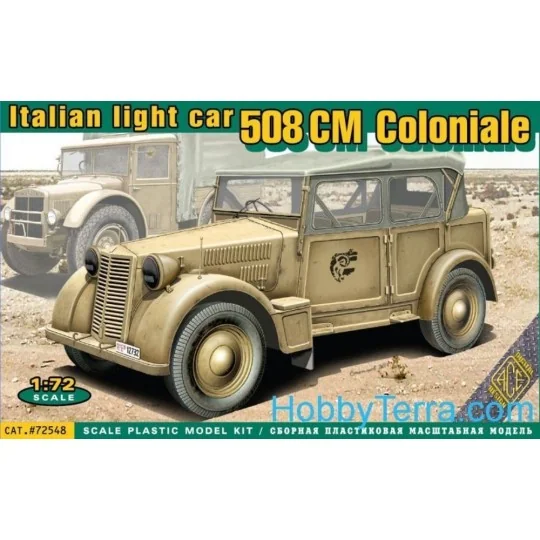 508 CM Coloniale Italien light car, 1/72 - ACE ACE72548 508 CM Coloniale Italien light car, 1/72 - ACE ACE72548