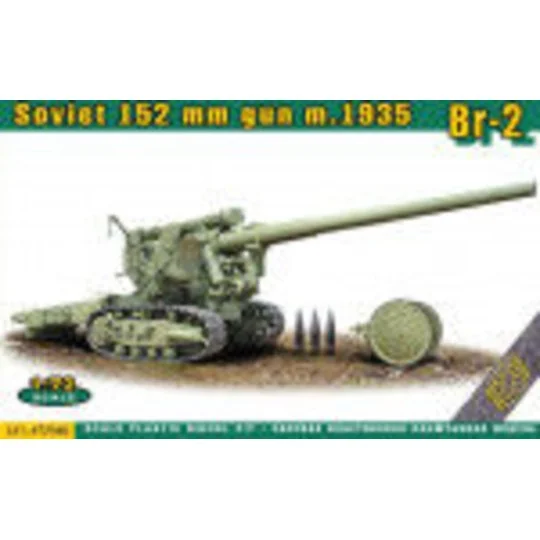 BR-2 Soviet 152mm heavy gun m.1935, 1/72 - ACE ACE72560