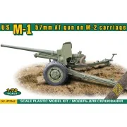 US M-1 57mm AT gun on M-2 carriage, 1/72 - ACE ACE72562