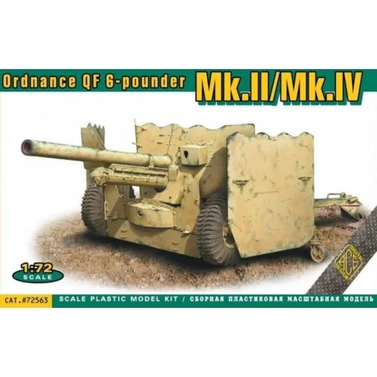 Ordnance QF 6-pounder Mk.II/Mk.IV - ACE ACE72563