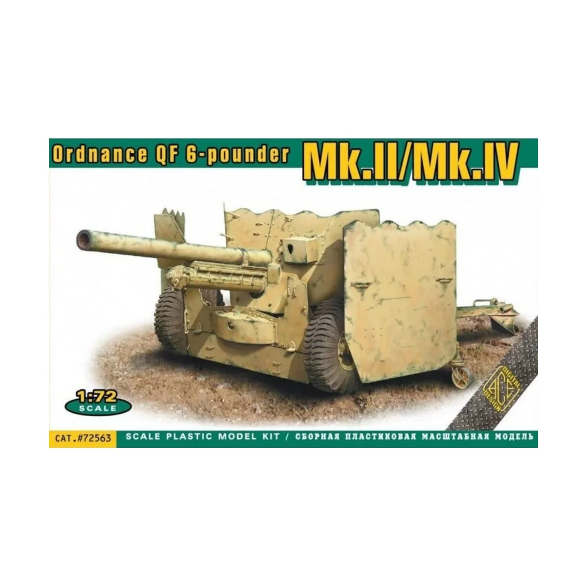 Ordnance QF 6-pounder Mk.II/Mk.IV - ACE ACE72563