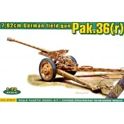 Pak.36(r) German 7.62cm field gun, 1/72 - ACE ACE72571 Pak.36(r) German 7.62cm field gun, 1/72 - ACE ACE72571
