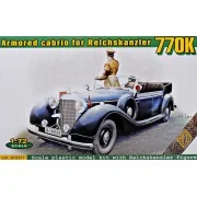 Typ 770K armored cabrio for Reichskanzler, 1/72 - ACE ACE72577