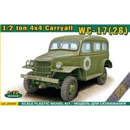 WC-17(26) 1/2 ton 4x4 carryall, 1/72 - ACE ACE72597