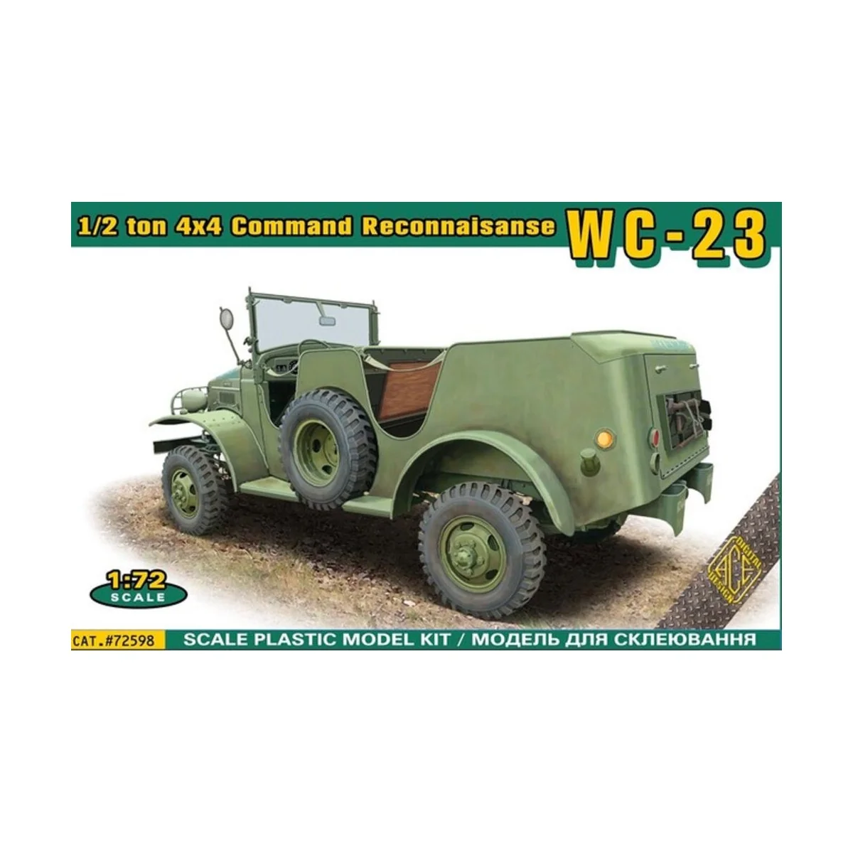 WC-23 1/2 ton 4x4 Command Reconnaisanse - ACE ACE72598