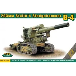 B-4 203mm Stalin's Sledgehammer, 1/72 - ACE ACE72599