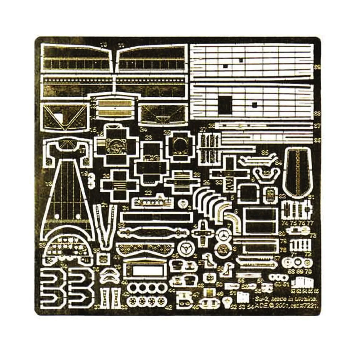 PE-Set for Su-2 interior (ICM) - ACE PE7221