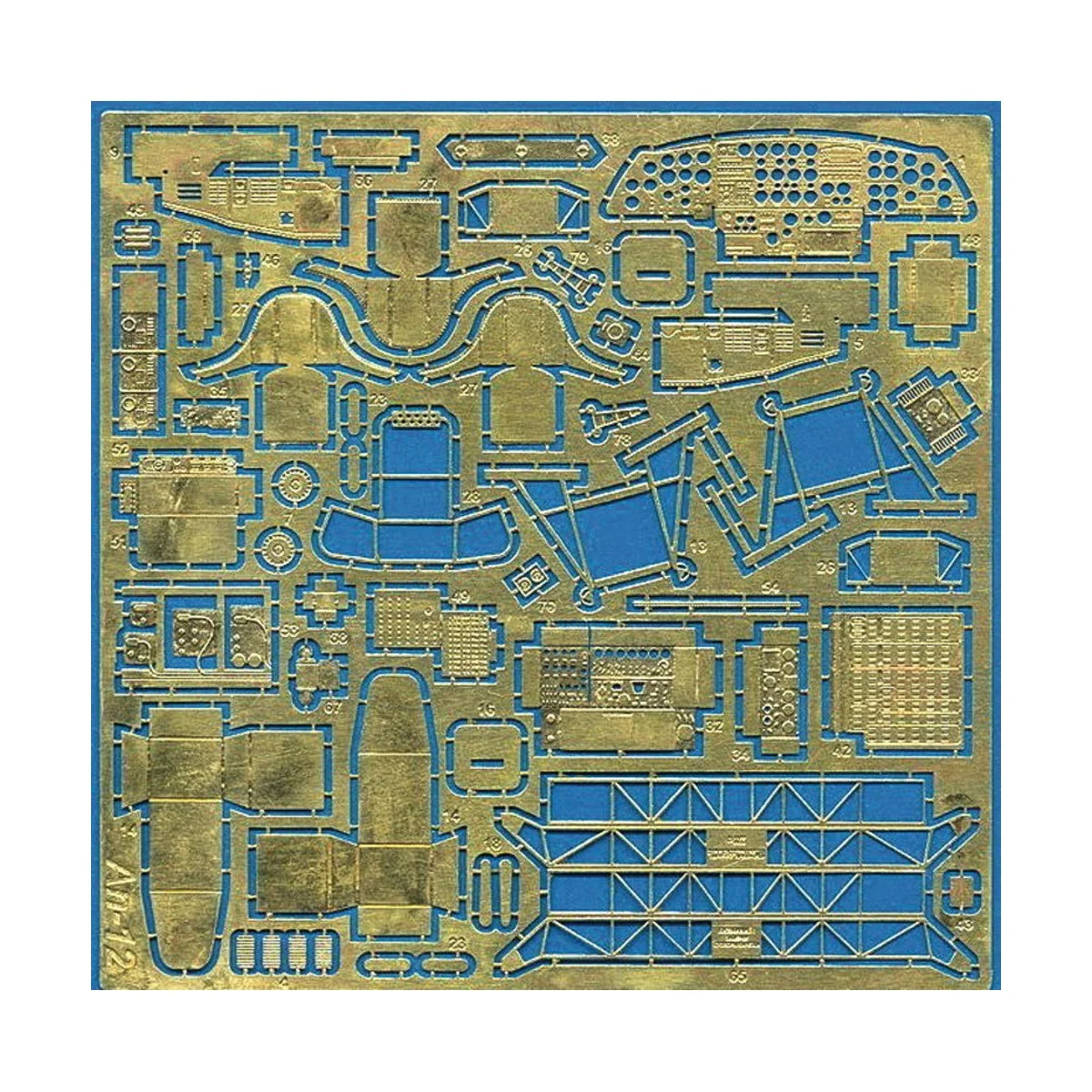 PE-Set for An-12 Cub (RODEN) Für Roden - Bausatz - ACE PE7225