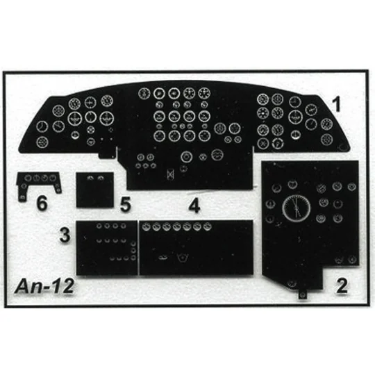 PE-Set for An-12 Cub (RODEN) Für Roden - Bausatz, 1/72 - ACE PE7225 PE-Set for An-12 Cub (RODEN) Für Roden - Bausatz, 1/72 - ACE PE7225