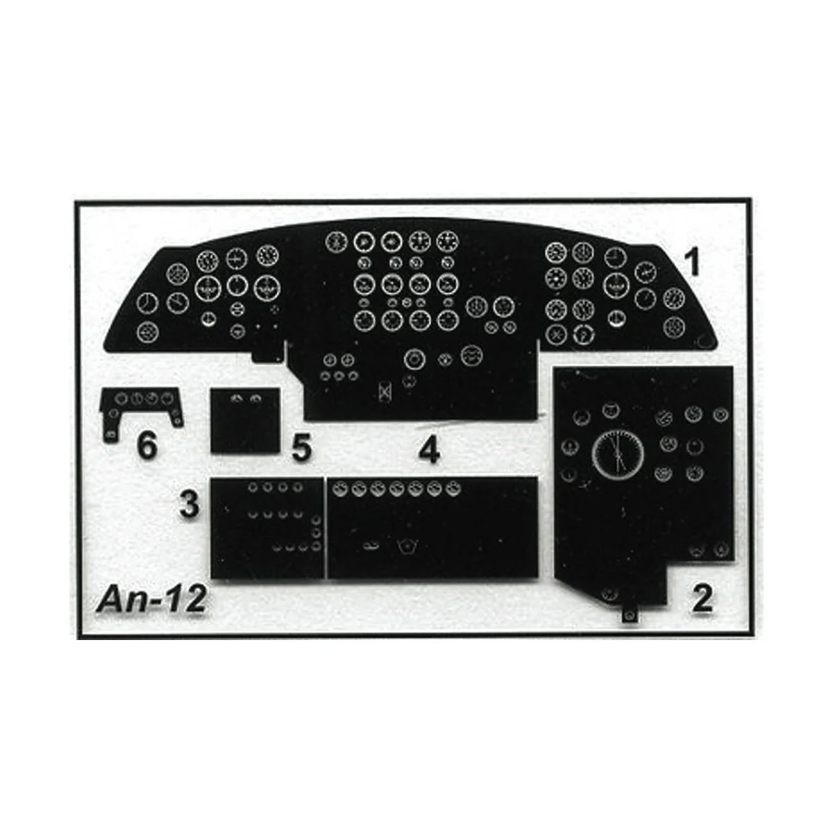 PE-Set for An-12 Cub (RODEN) Für Roden - Bausatz - ACE PE7225