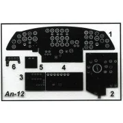 PE-Set for An-12 Cub (RODEN) Für Roden - Bausatz, 1/72 - ACE PE7225 PE-Set for An-12 Cub (RODEN) Für Roden - Bausatz, 1/72 - ACE PE7225