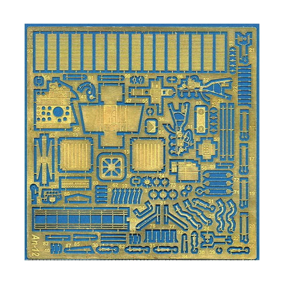 PE-Set for An-12 Cub (RODEN) Für Roden - Bausatz - ACE PE7225
