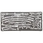 Photoetched set Soviet WWII hand weapons, 1/72 - ACE PE7227 Photoetched set Soviet WWII hand weapons, 1/72 - ACE PE7227