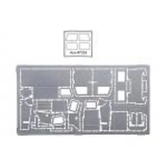 Photo-etched set 1/72 Ural 4320 Add-On Armor (Chechen war type), 1/... Photo-etched set 1/72 Ural 4320 Add-On Armor (Chechen war type), 1/...