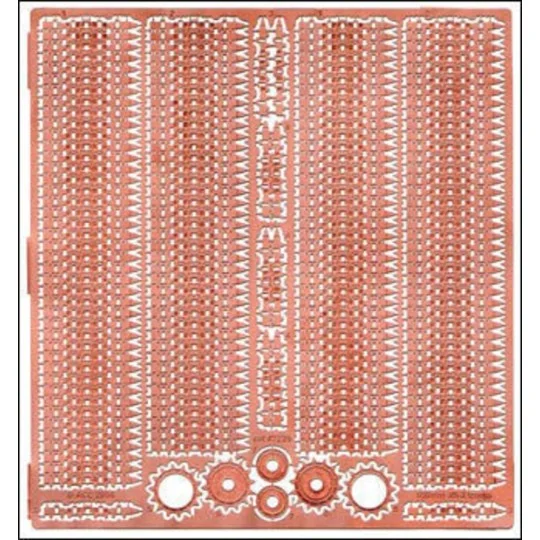 JS-3 650mm wide tracks (RODEN Js-3) für Roden Bausatz - ACE PE7236